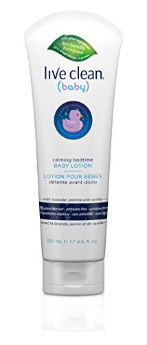 Live Clean Baby Calming Bedtime Baby Lotion 7.7 oz