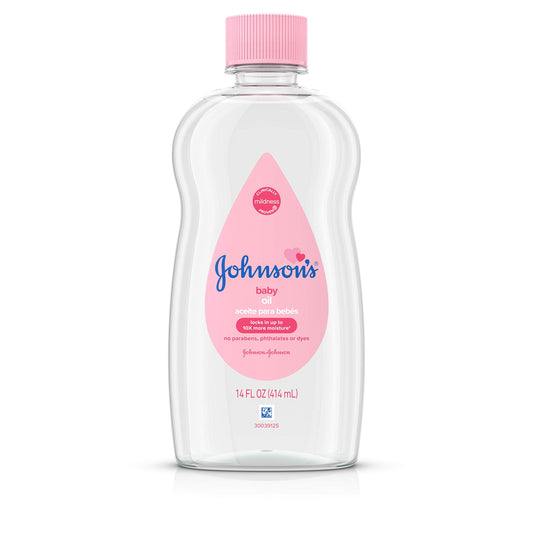 Johnsons Baby Oil for Baby Massage 14 Fluid Ounce