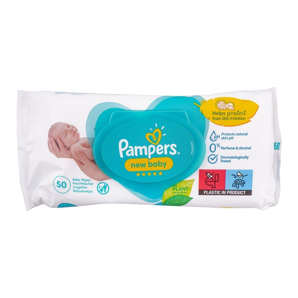 Pampers New Baby Sensitive Baby Wipes pack of 50