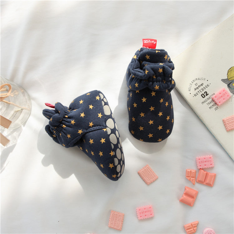 Baby Socks and 100% Cotton Baby Shoes